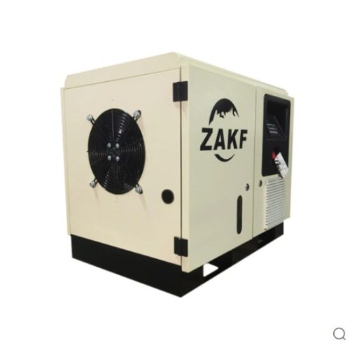 Compact footprint 4KW 5.5HP belt drive screw air compressor